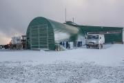 Опорный пункт нацпарка Русская Арктика на мысе Желания