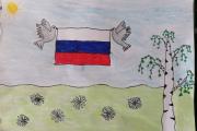 Рисунок Полины Хабаровой, 6 лет 