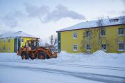 В снегопады МКУ «Чистый город» работает в три смены / Фото Игоря Ибраева