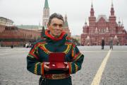 Назар Александрович Талеев на Красной площади после церемонии награждения / Фото Алексея Орлова