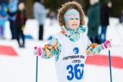 Полина Бобрикова – самая маленькая участница «Лыжни России» / Фото Александры Берг