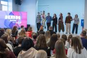 Студенты назвали свою команду «Нас заставили». Шутят, конечно! / Фото Алексея Орлова