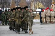 Полина Филиппова, капитан команды Ненецкого профессионального училища, ведёт парней за собой / Фото Екатерины Эстер