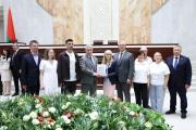Сенатор от НАО Денис Гусев принял участие в торжественном мероприятии в Минске / Фото предоставлено пресс-службой Д.В. Гусева