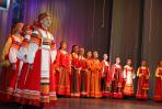 На сцене образцовый детский коллектив «Травушка»