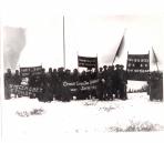 Демонстрация 7 ноября 1929 г., п. Хоседа-Хард
