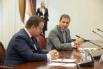 Губернатор Новгородской области Андрей Никитин поддержал идею подготовки специалистов из Ненецкого округа на базе Новгородского  госуниверситета имени Ярослава Мудрого/ Фото Екатерины Шутяк