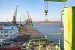 Наш порт может перерабатывать до 500 000 тонн грузов в год / Фото Игоря Ибраева