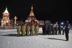 В праздничную ночь на территории округа было организовано дежурство спасательных подразделений  / Фото пресс-службы УМВД России по НАО 