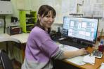 Анна Кравец готовит отчёт к отправке в Северное управление по гидрометеорологии и мониторингу окружающей среды / Фото автора
