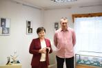Ученица мастера Анна Войцеховская со своим наставником / Фото ЭКЦ НАО