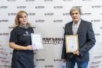 Журналисты окружной газеты Инга Артеева и Хабир Харисов / Фото Алексея Орлова