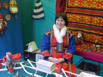 Вероника Талеева воспитывает детей в национальных традициях 