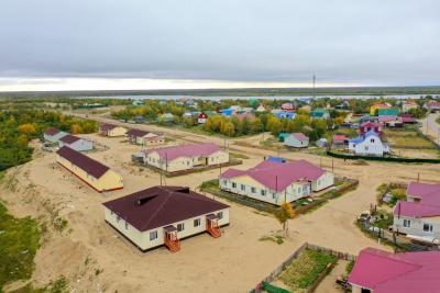 В посёлке Красное тоже новоселья / Фото Алексея Орлова