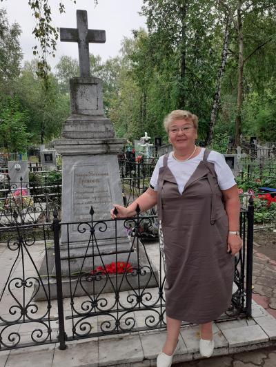 Татьяна Окладникова: Здесь покоится автор народной сказки  П.П. Ершов / Фото предоставлено автором