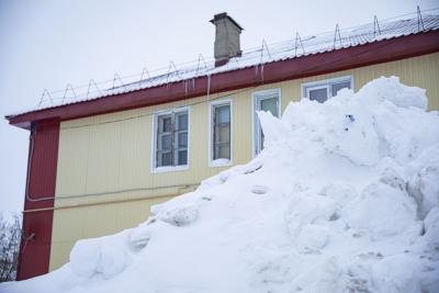 Вывезти снег с улицы Пионерской планируют на следующей неделе / Фото Игоря Ибраева
