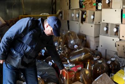 Фонд ЭКОразвития НАО приостановил работу по сбору разделённых отходов. Надеемся, ненадолго / Фото Антона Тайбарея