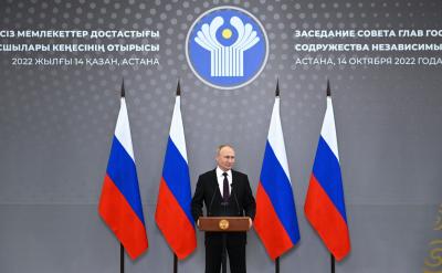Президент России на встрече с журналистами / Фото kremlin.ru
