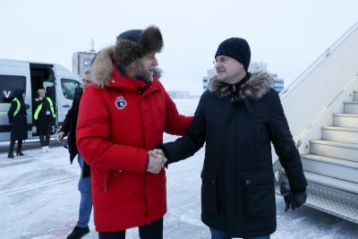 Алексей Чекунков впервые прибыл на ненецкую землю / фото Екатерины Эстер