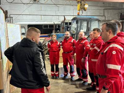Команда по реагированию на ЧС Российского Красного Креста в Орске / ФОТО РКК
