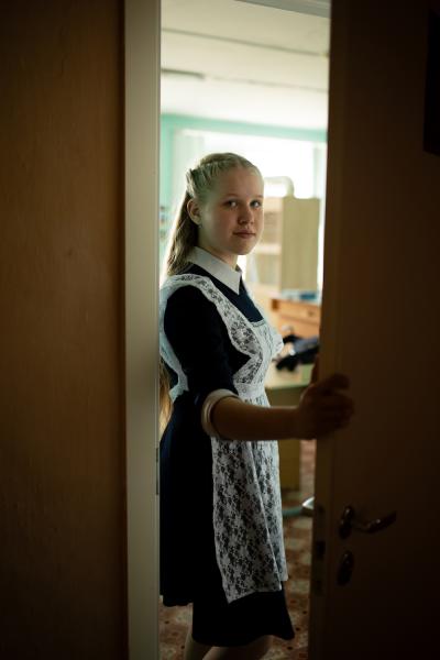 Участница конкурса, школьница Анастасия Набока / Фото предоставлено автором