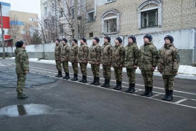 Начинающие росгвардейцы к службе готовы / Фото предоставлено пресс-службой Управления Росгвардии по НАО