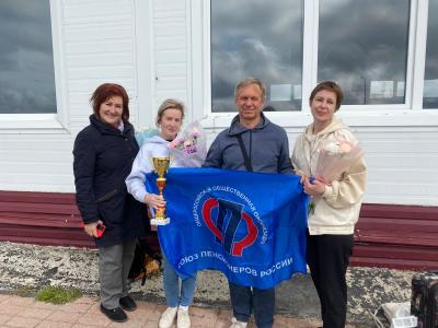 Возвращение с победой / Фото РО ООО «Союз пенсионеров России»