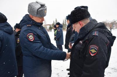 К службе зимой готовы / Фото со страницы УМВД России по НАО Вконтакте