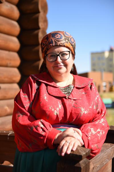 Заслуженный работник культуры Елена Вергунова / Фото предоставлено Еленой Вергуновой