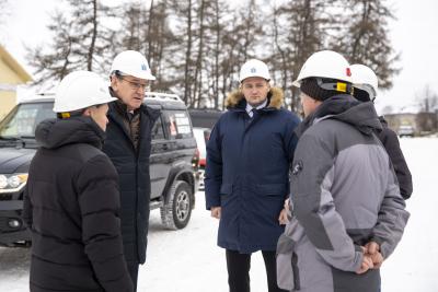 Сергей Коткин: Посёлок растёт и развивается / Фото Алексея Орлова