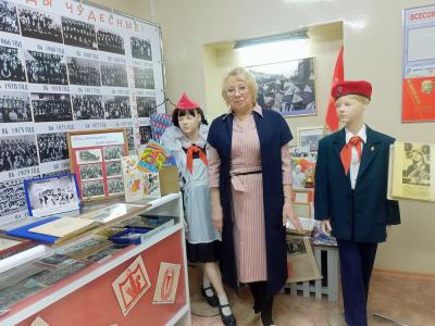 Вера Гербова руководит школьным музеем 10 лет / Фото автора