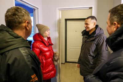 Качество строящегося жилья в Тельвиске достойное / Фото Екатерины Эстер