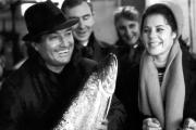 Екатерина Шаврина и Григорий Пономаренко на рыбокомбинате в Нарьян-Маре