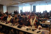 Ненецкая делегация на II Конгрессе коренных народов в Тромсё – Норвегия, 2012 год / Фото Ольги Михеевой