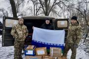 Гуманитарную помощь для участников СВО доставили на передовую / Фото со страницы Юрия Бездудного ВКонтакте