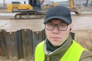 Павел и его трактор / Фото из личного архива П. Белорусова