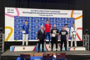 На соревнованиях Никита Безумов (крайний слева) выиграл три поединка / Фото из личного архива героя материала