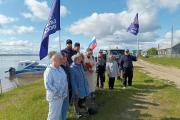 Делегация прибыла в Андег / Фото автора