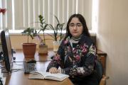 Анна Торопова – корректор газеты «Няръяна вындер» / Фото Алексея Орлова