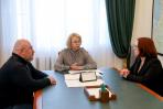 Ирина Гехт отметила большой объём задач, стоящих перед командой учреждения / Фото екатерины Эстер