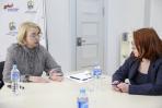 Рабочая встреча в филиале Государственного фонда «Защитники Отечества» / Фото Екатерины Эстер