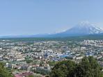 Петропавловск-Камчатский. Вид с Мишенной сопки / Фото Павла Кузнецова