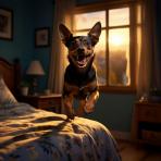 Собаку за хвост лучше не дёргать  / рисунок сгенерирован нейросетью Алиса  