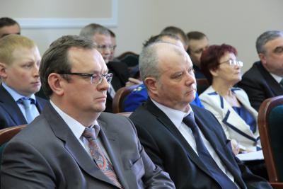 Новые заместители главы региона Владимир Бланк и Михаил Ферин