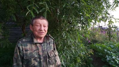 Василий Егорович Явтысый, пенсионер