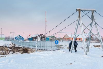 Известный подвесной мост в Индиге / Фото из архива «НВ»