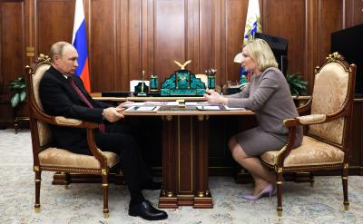 Владимир Путин встретился с министром культуры / Фото kremlin.ru