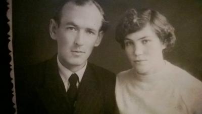 Здесь Елизавета с мужем Альбертом / Фото из семейного архива Галины  Мосенковой