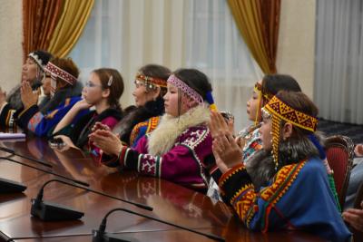 Ямальские гости в Нарьян-Маре / фото ЭКЦ НАО