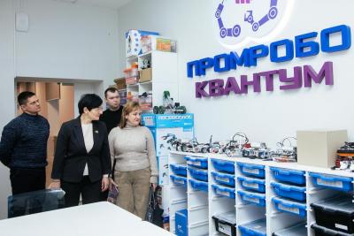 Гости из Запорожья впервые побывали на Крайнем Севере и ознакомились с работой образовательных учреждений / Фото Александры Берг
